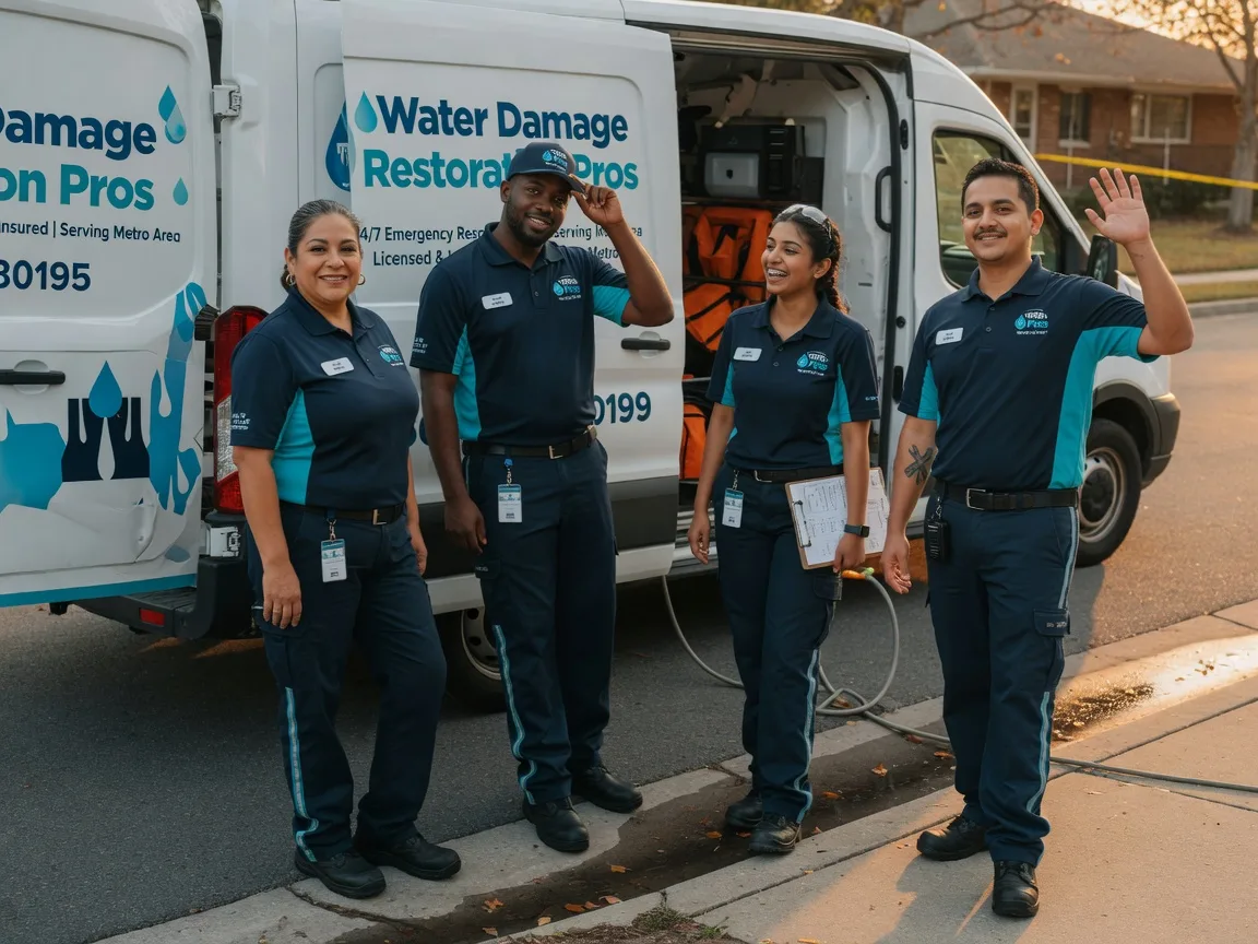 Water Damage Restoration company in Huntington, TX